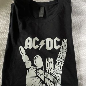 Gildan AC/DC Rock Band T Shirt